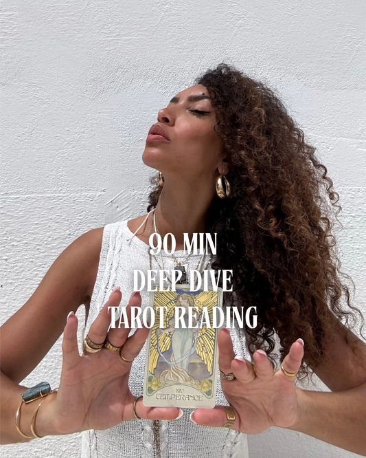 🔮 Deep Dive Tarot - 1:1 via Zoom (90 min)