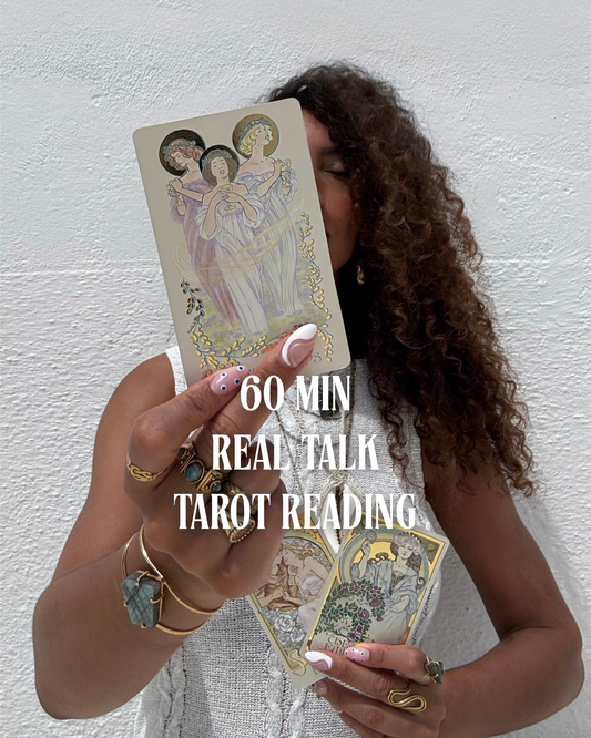 🔥 Real Talk Tarot – 1:1 via Zoom (60 min)