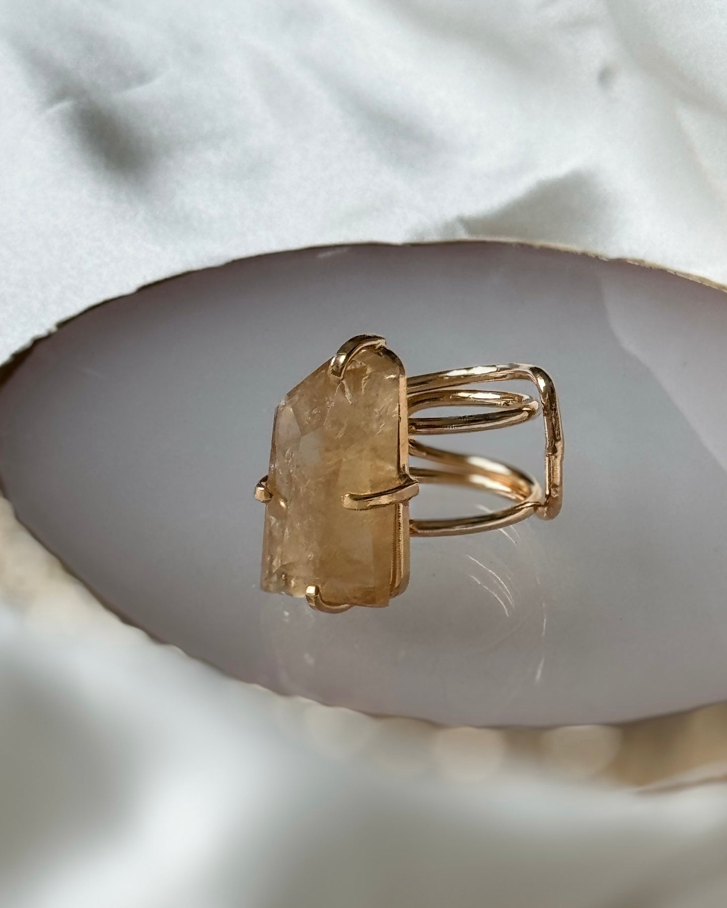 Citrine Ring 'Aya'