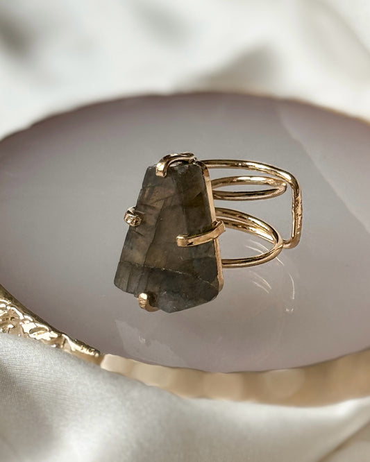 Labradorite Ring 'Bodhi'