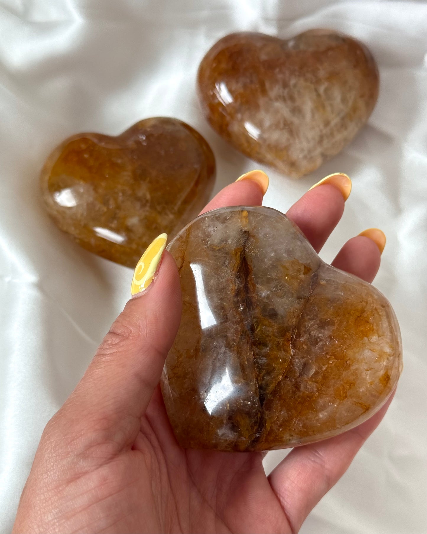 Golden Healer Heart Stone 'Carma'